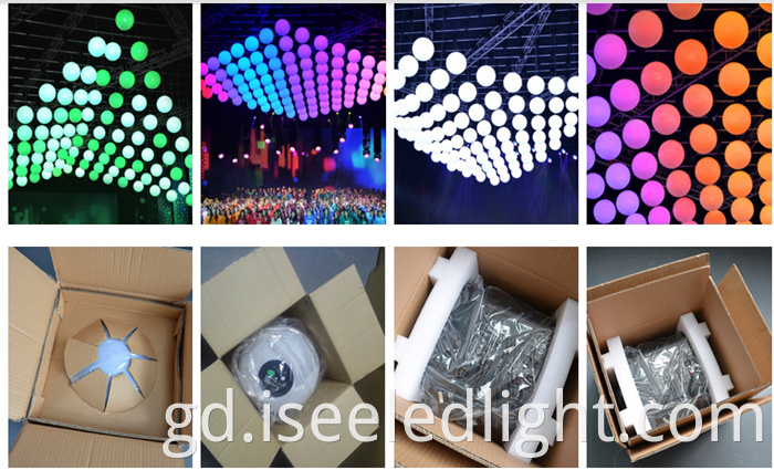 DMX Kinetic ball packing